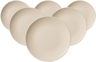 Ritzenhoff & Breker Cecina Dessertteller ø 20,5 cm 6er Set beige
