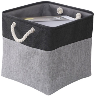 Coonoor Aufbewahrungsbox 33 x 33 x 33 cm Großer Aufbewahrungskorb, Korb Aufbewahrung, für Schrank, Regal,Kleidung