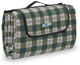 Picknickdecke dunkelgrün kariert 10025976
