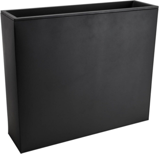VIVANNO Pflanzkübel Zink ELEMENTO Kasten - Anthrazit Matt (1 St), 90x25x75 cm