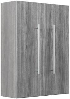 Magnolia Home 'Aurum-L' Badschrank, Holz, Silbereiche, 70 x 53 x 20 cm