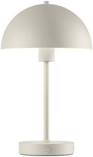 skølm 'Aeriala' LED-Tischlampe kabellos, mit USB-C aufladbar, inkl. 3 Helligkeitsstufen, beige, warmweißes Licht (Energieklasse B)