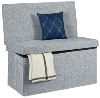 Faltbarer Sitzhocker mit Lehne L