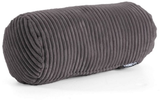 mokebo Nackenrolle Das Nickerchen, aus Cord Stoff, auch als gemütliches Nackenkissen, Kissenrolle o. Zierkissen in Beige