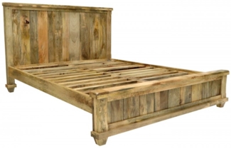 Bett Devi 180x200 aus Mangoholz