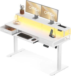 Höhenverstellbarer Schreibtisch 140cm mit