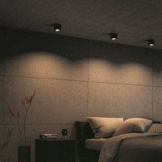 Philips Phase single spot black 1x4. 5W SELV