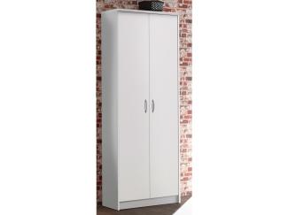 Aktenschrank >Olli< in Weiß - 72x198x35cm (BxHxT)