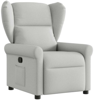 vidaXL Relaxsessel Wolkengrau Stoff 4015665