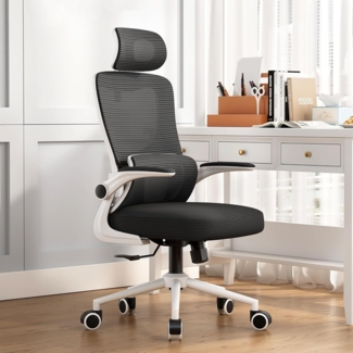 Ergonomischer Bürostuhl mit Kopfstütze und