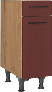 nobilia® Unterschrank "Easytouch", Ausrichtung wählb, vormontiert, in den Breiten 30, 45 & 60 cm Breite, mit höhenverstellbaren Sockelfüßen, vormontiert