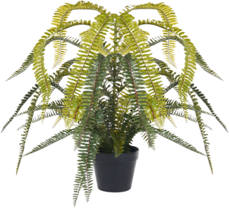 Kunstpflanze FERN LEAF PLANT 105 cm Grün