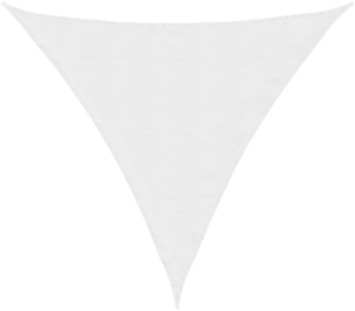 vidaXL Sonnensegel Oxford-Gewebe Dreieckig 4x4x4 m Weiß 135286