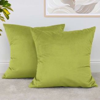 Amilian Kissenbezüge - 2er Set Kissenbezug - Zierkissenbezüge - Kissenhülle, (2 Stück), 40x40 cm, Kissenhülle für Zierkissen, Sofakissen, Dekokissen, Kissen