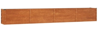 vidaXL Hochbeet Rostig 320x40x45 cm Cortenstahl 151956