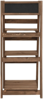 vidaXL Blumenständer 3 Stufen 40 x 30 x 90 cm Tanne Massivholz 49382