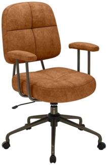 COSTWAY Bürostuhl (1 St), bis 150kg höhenverstellbar rollbar drehbar Wippfunktion