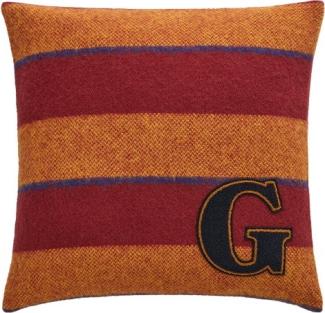 Gant Home Kissenhülle Varsity Stripe Cushion Plumped Red (50x50 cm) 853103101-604-50x50