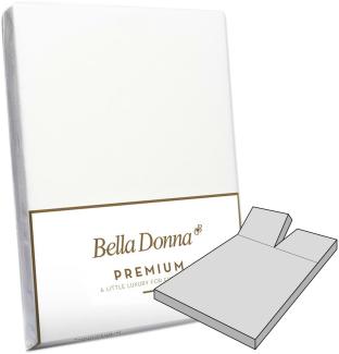 Formesse Split-Topper Spannbetttuch Bella Donna Premium La Piccola Duo 1|200x220 cm| perlgrau