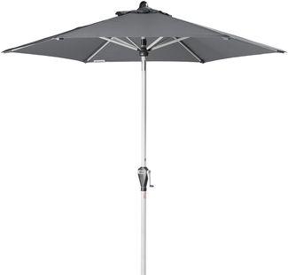 Doppler 'Active Auto Tilt 210' Sonnenschirm mit Höhenverstellung, Anthrazit, Ø 210 cm