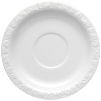 Kaffee-Untertasse Maria Weiss Rosenthal Kaffeetasse - Mikrowelle geeignet, Spülmaschinenfest