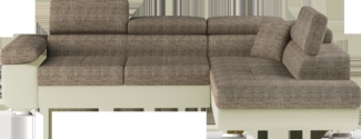 Anton, Ecksofa, Eckcouch, Beige