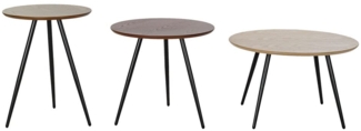 DKD Home Decor Set mit 3 Tischen, Standard