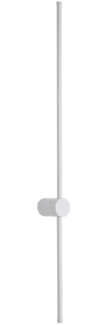 ZMH Innenwandleuchte LED Wandlampe 60CM Weiß Modernes Design Treppenhauslampe Warmweiß 3000K Schwenkbar