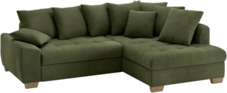 Mr. Couch Ecksofa Nikita II, L-Form, Wahlweise mit Bettfunktion, Bettkasten & RGB-LED-Beleuchtung