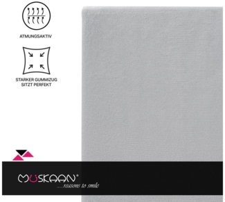 Müskaan Spannbettlaken Spannbetttuch Cashmere Touch Bettlaken Flausch Warm, Nicki, Gummizug: Rundumgummizug, Matratzen Bezug bis 22cm Matratzenhöhe Kuschelig Flauschig
