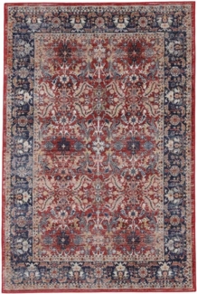 carpetfine Teppich Vintage Marin, rechteckig, Höhe: 8 mm, Orient Vintage Look
