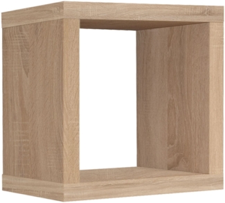Würfelregal Elenore 40x40x41 Bücherregal Regal eiche sägerau 14844