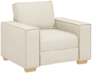 vidaXL Sofa 3 pcs Dunkelgrau Leinenmischgewebe 3324629