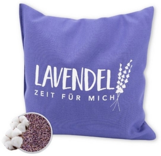 herbalind Duftkissen Lavendelkissen - ZEIT FÜR MICH - grau, lavender