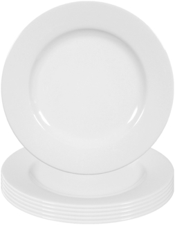 Seltmann Weiden Rondo/Liane Weiß Brotteller ø 17,1 cm 6er Set