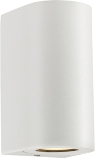 Wandaußenleuchte up down weiß Nordlux Canto Maxi 2 2x GU10
