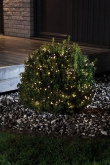 KONSTSMIDE LED-Lichterkette, 480-flammig, LED Büschelllichterkette Cluster, 480 warm weiße Dioden