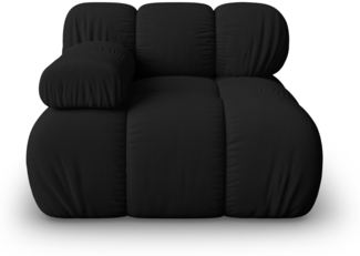 Micadoni Modul Bellis Links 3D-Stoff Schwarz