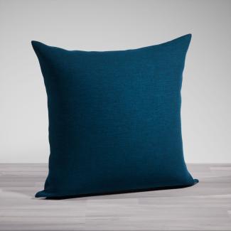 Kissen von Lysel® - azurblau Sofara 48x48cm, synthetisches Mischgewebe Dekokissen #1W