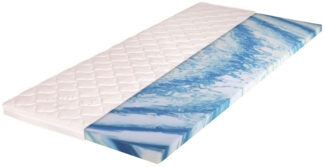 Gel-Effect Topper Easynight Gel 100 / G100 , Weiß , 90 x 7 x 200 cm