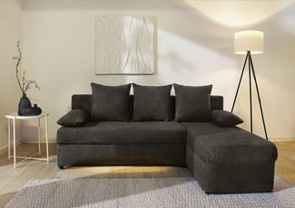 Jockenhöfer Gruppe Ecksofa Starlight L-Form, B: 191 cm, mit Bettfunktion, Bettkasten & Licht, Unser Dauertiefpreis