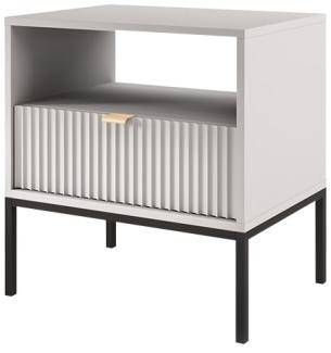 Nachttisch 'Sivone S54' Grau