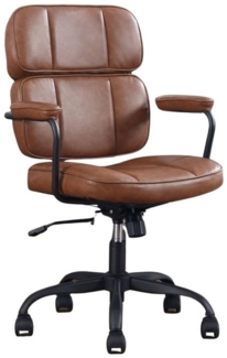 WAHSON OFFICE CHAIRS Schreibtischstuhl Ergonom. Bürostuhl PU-Leder, höhenverstellbar mit Rollen