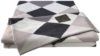 JOOP! SOFT Plaid / Decke Stein 150 x 200cm