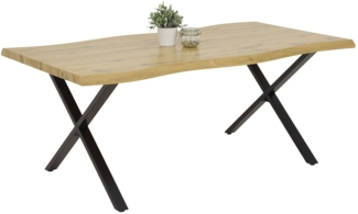 Esstisch Marita / GERDA III T , Holzfarben , 140 x 76 x 90 cm