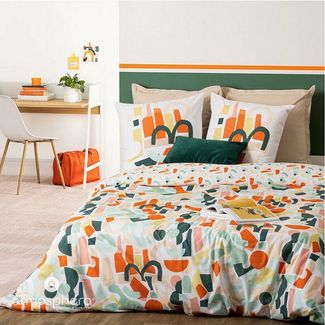 Atmosphera Créateur d'intérieur Bettwäsche Bettwäsche-Set MATTYS, 240 x 220 cm, Baumwolle, angenehmes Material