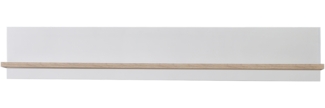 FORTE Elara Wandpaneel, Holzwerkstoff, Braun/Weiß, 160 x 25,6 x 21,9 cm