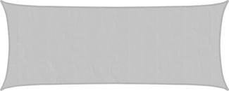 vidaXL Sonnensegel Hellgrau 5x2 m 100% Polyester Oxford 4000539