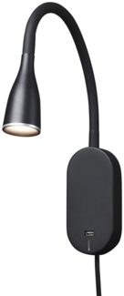 Wandleuchte USB LED SORT