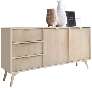 Compleo Kommode Moderne Sideboard mit Schubladen MARIA Wohnzimmer, Esszimmer